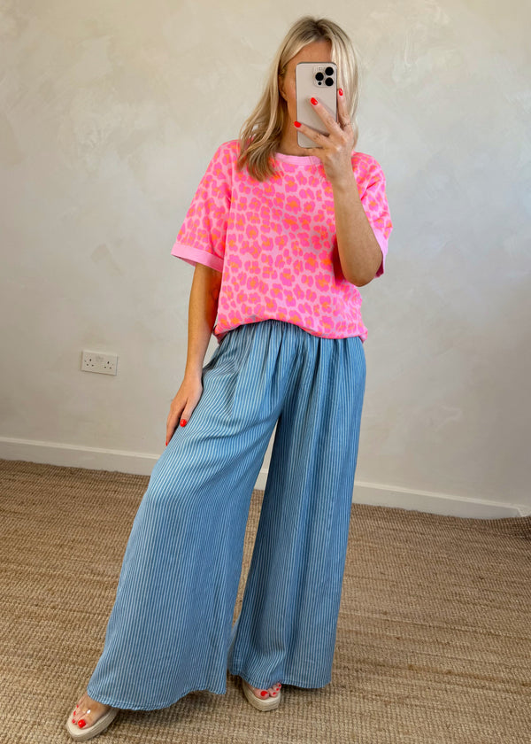 Theo Tee - pink neon-The Style Attic