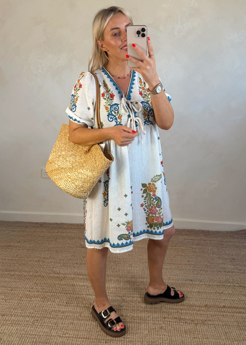 Therese tie front - two-The Style Attic