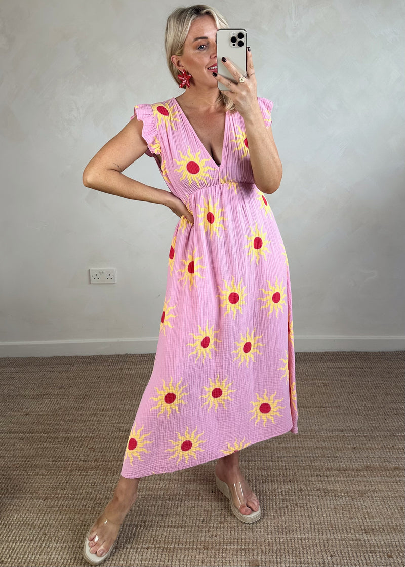 Tiki maxi - sunshine one-The Style Attic
