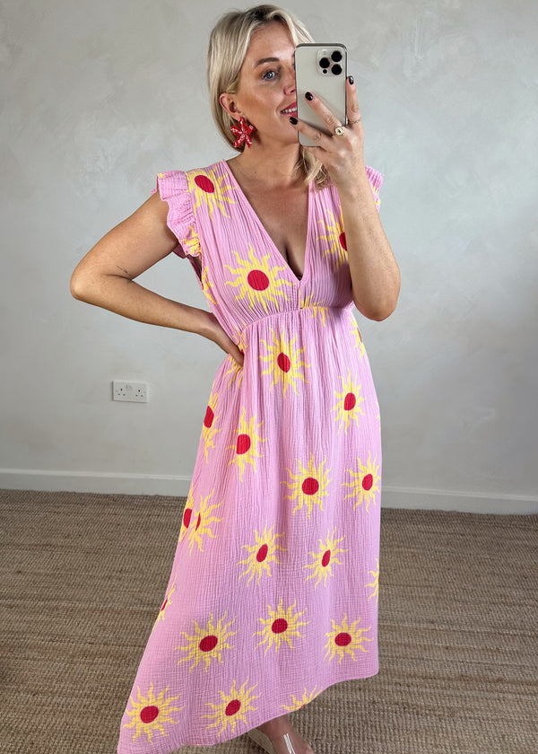 Tiki maxi - sunshine one-The Style Attic
