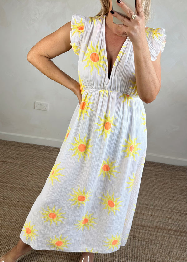 Tiki maxi - sunshine two-The Style Attic
