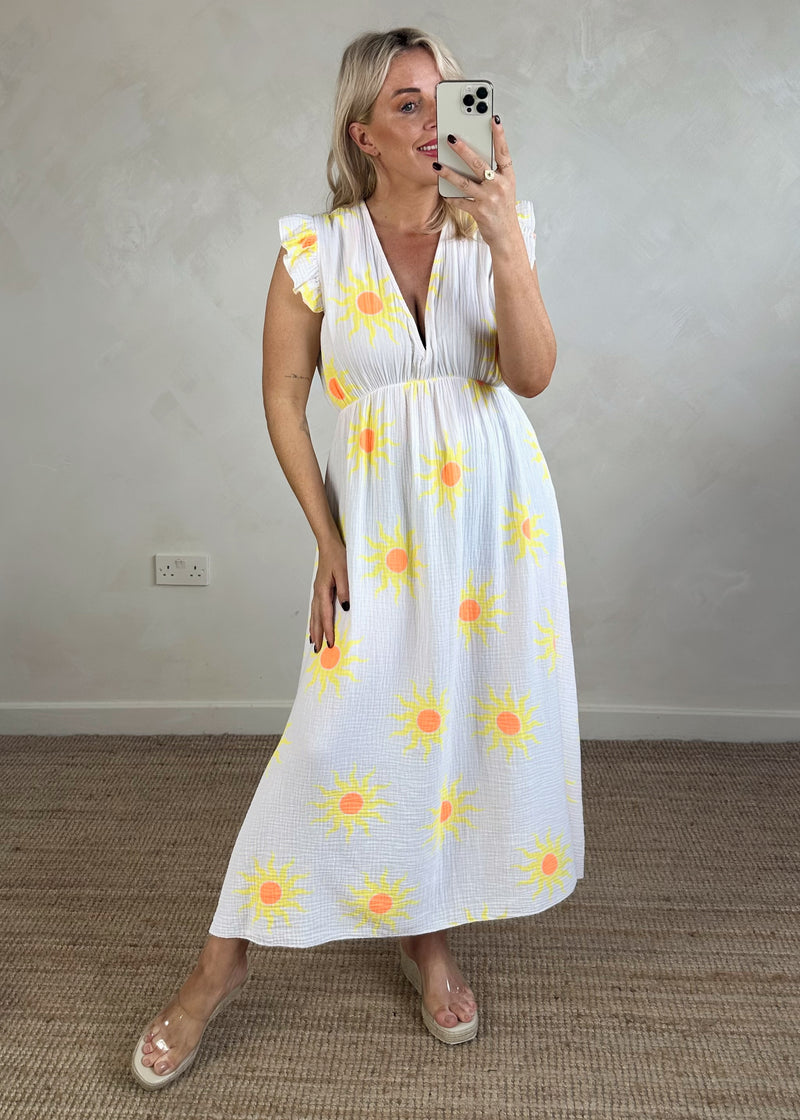 Tiki maxi - sunshine two-The Style Attic