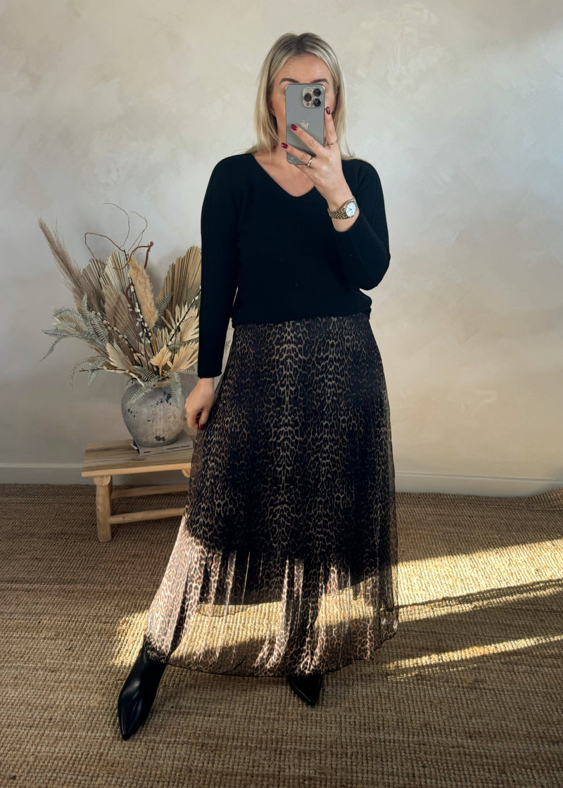 Tina knit - black-The Style Attic