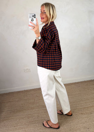 Travis checked shirt - Three-The Style Attic