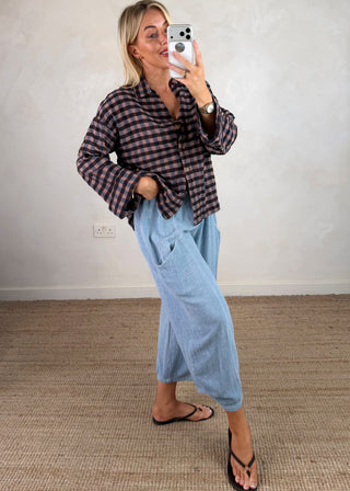 Travis checked shirt - Two-The Style Attic