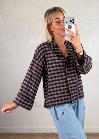 Travis checked shirt - Two-The Style Attic