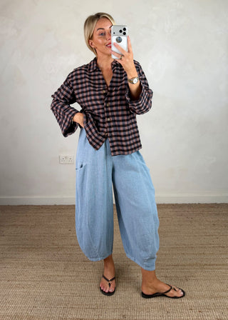 Travis checked shirt - Two-The Style Attic