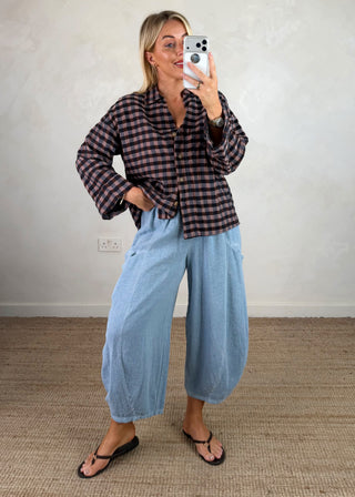 Travis checked shirt - Two-The Style Attic