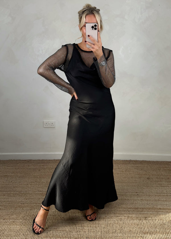 Trixie diamanté top-The Style Attic