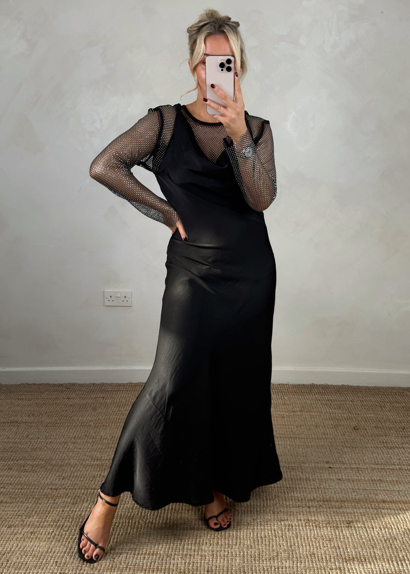 Trixie diamanté top-The Style Attic