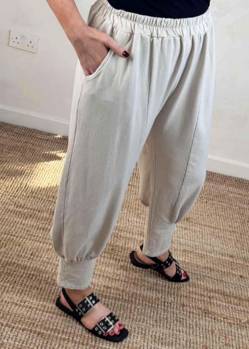 Vero casual pants - stone-The Style Attic