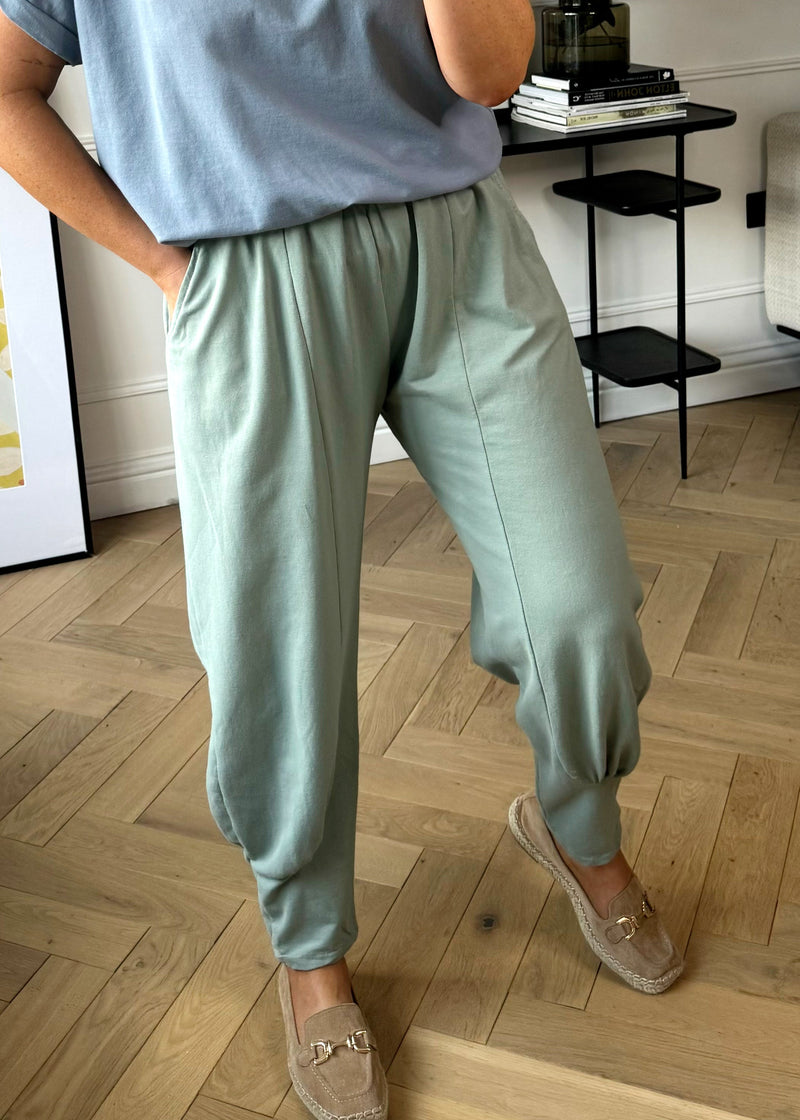 Vero casual pants - storm grey-The Style Attic