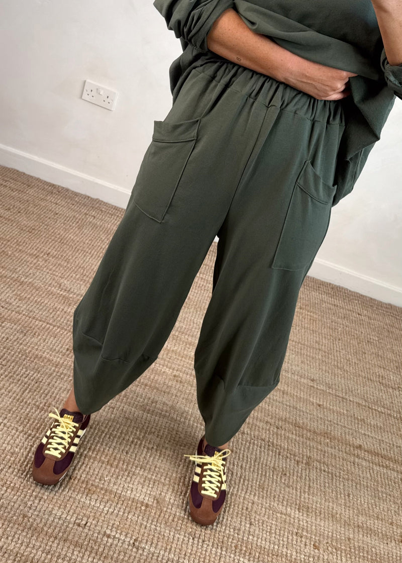 Walton jogger co-ord - khaki size 1-The Style Attic