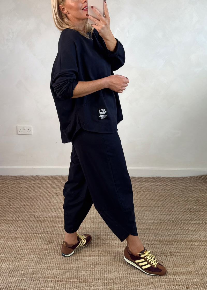 Walton jogger co-ord - navy size 1-The Style Attic