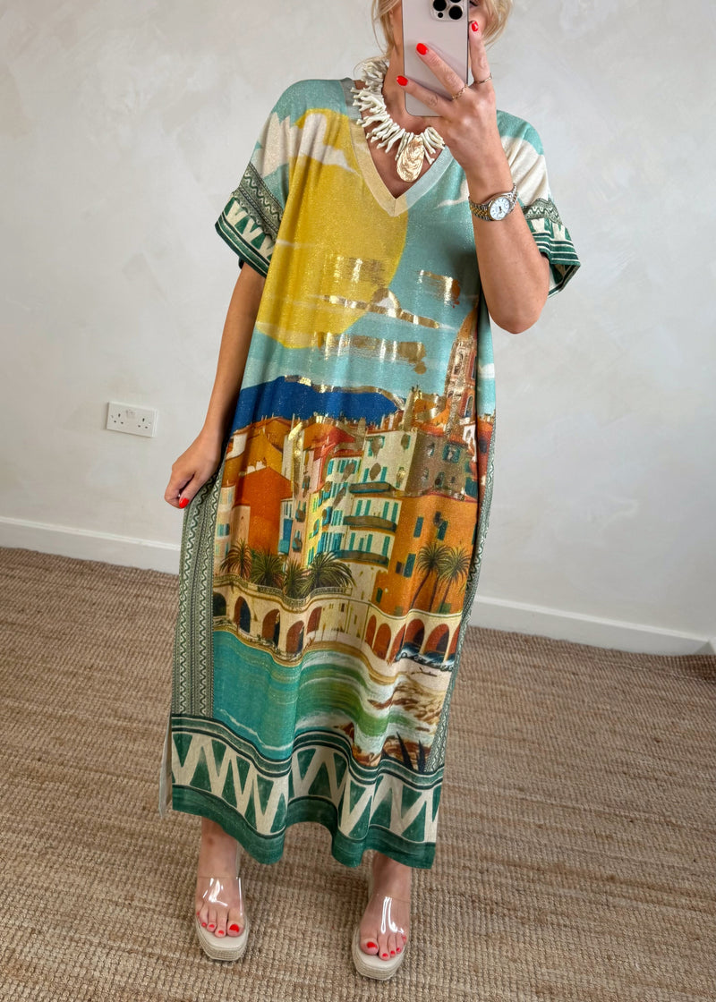 Wanderlust maxi - cote d’ azure-The Style Attic
