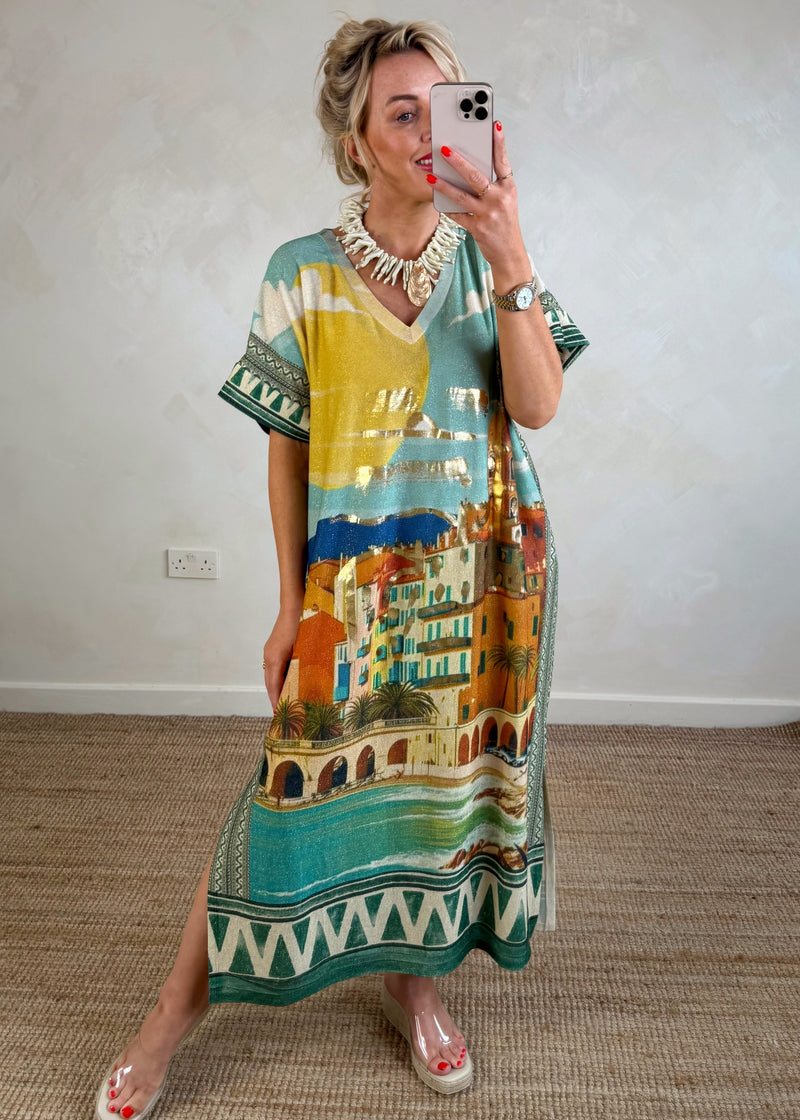 Wanderlust maxi - cote d’ azure-The Style Attic