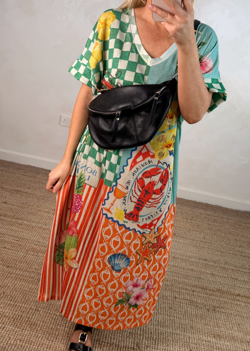 Wanderlust maxi - lobster-The Style Attic