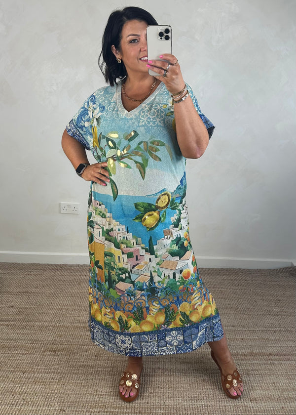 Wanderlust maxi - positano-The Style Attic