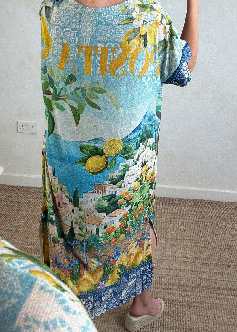 Wanderlust maxi - positano-The Style Attic