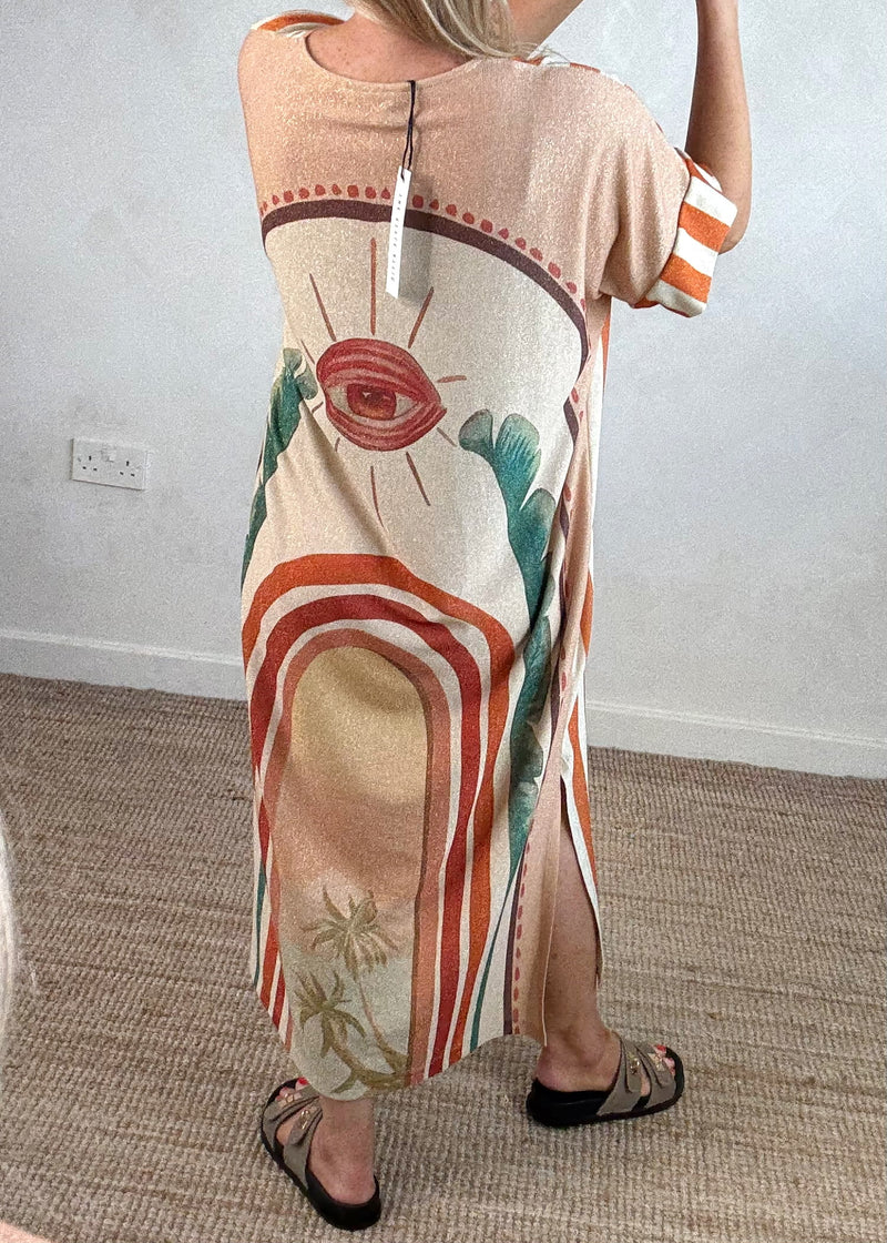 Wanderlust maxi - sunset-The Style Attic