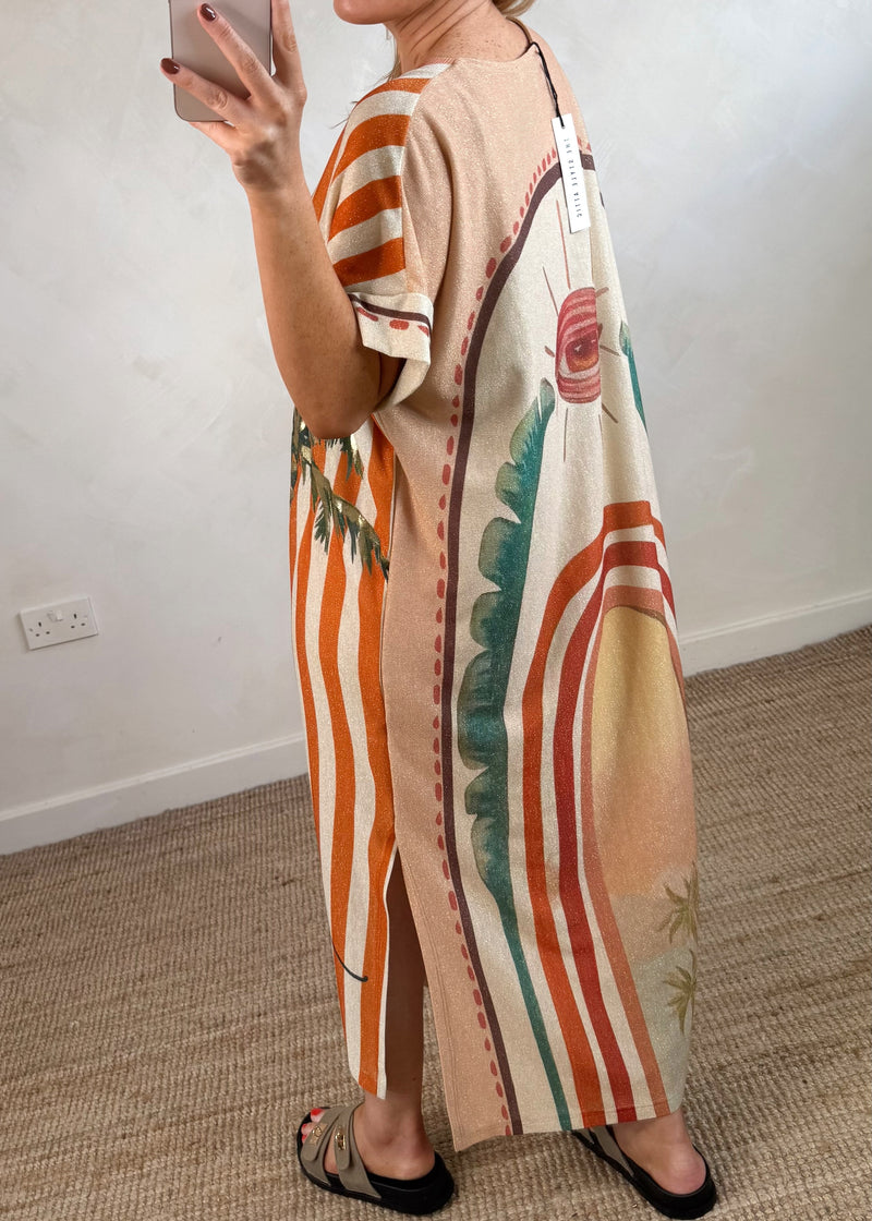 Wanderlust maxi - sunset-The Style Attic