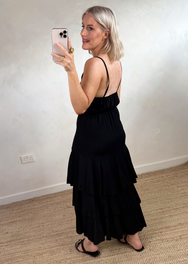 Whitney maxi - black-The Style Attic