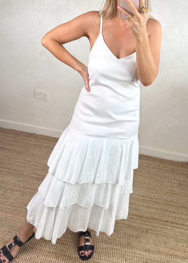 Whitney maxi - white-The Style Attic
