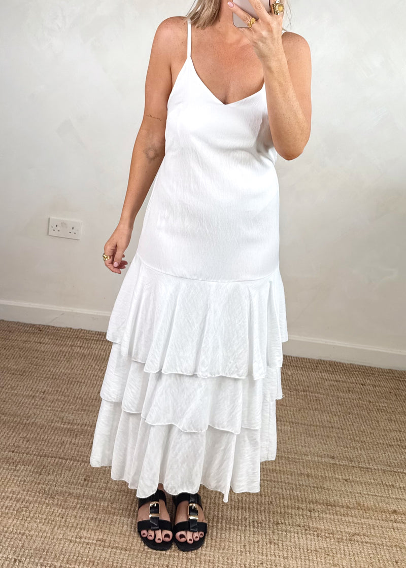 Whitney maxi - white-The Style Attic