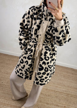 Wilderness Fleece jacket - animal-The Style Attic