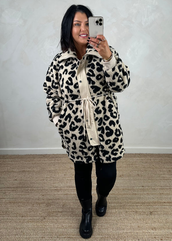 Wilderness Fleece jacket - animal-The Style Attic