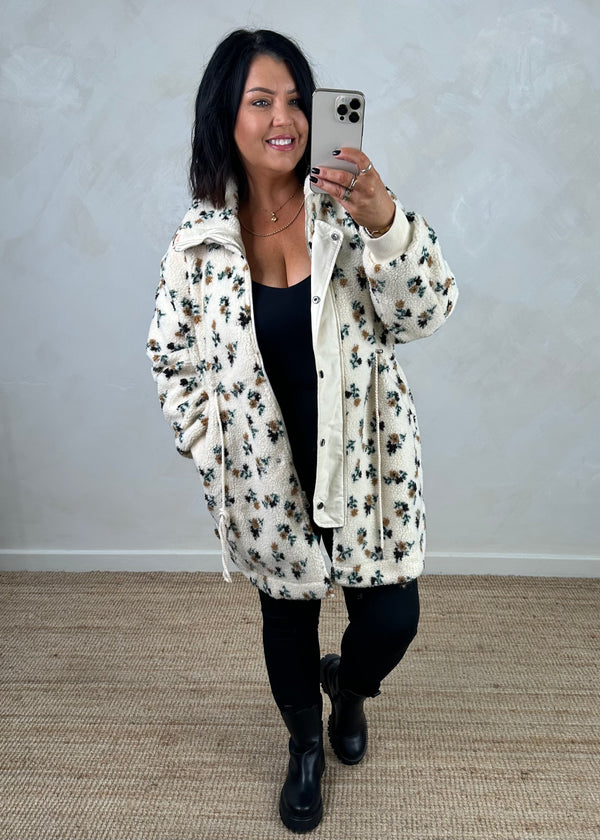 Wilderness Fleece jacket - floral-The Style Attic