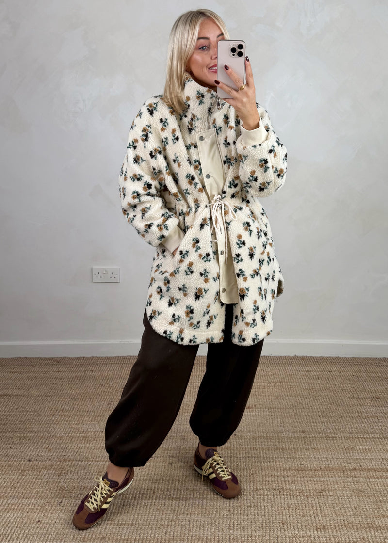 Wilderness Fleece jacket - floral-The Style Attic