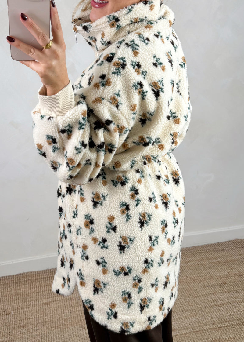 Wilderness Fleece jacket - floral-The Style Attic