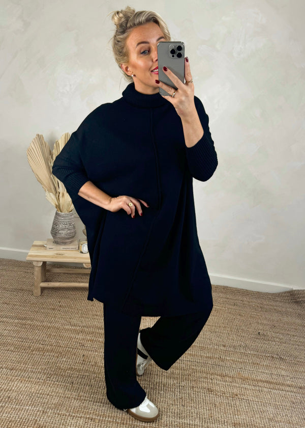 Winbury knit dress - black-The Style Attic