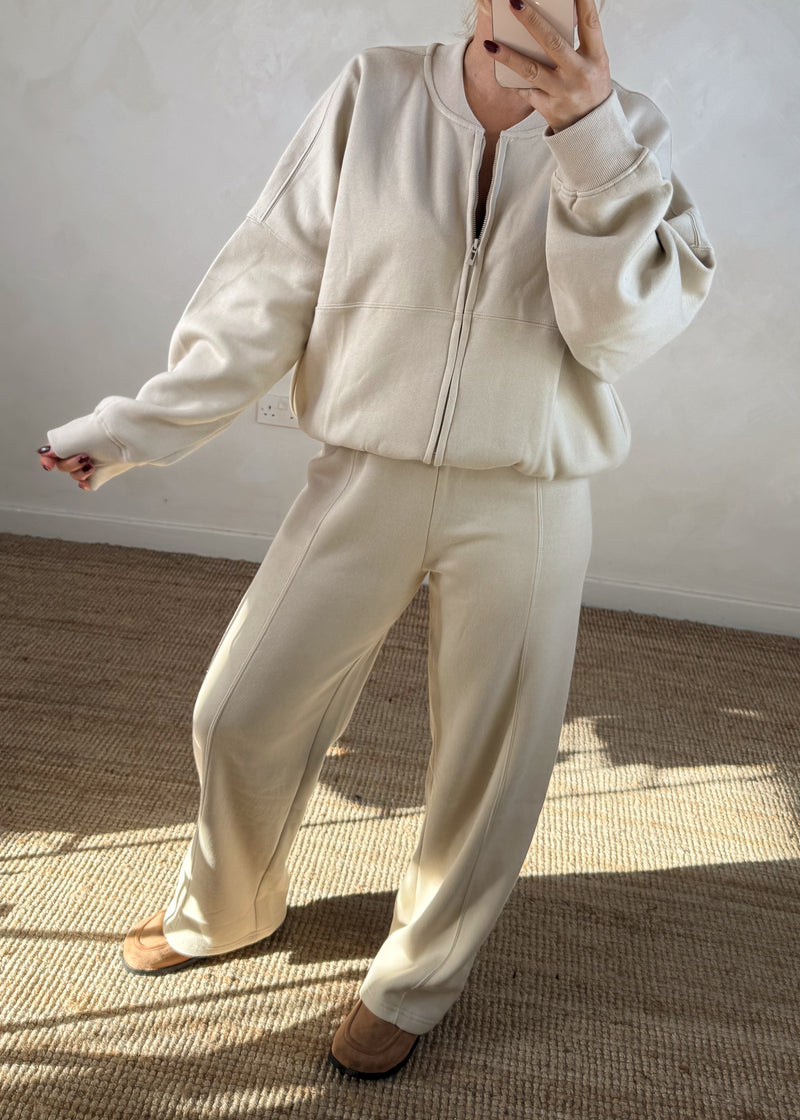 Woody co-ord - beige-The Style Attic