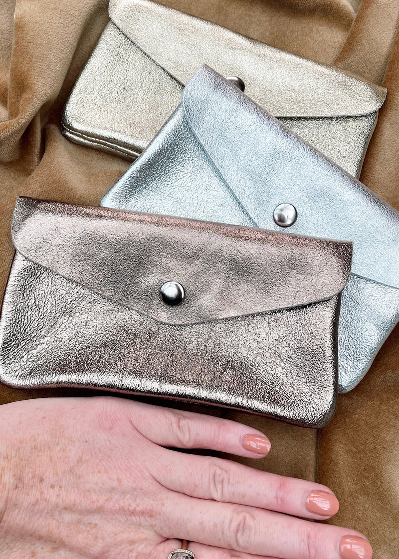 XL Leather coin purse-The Style Attic