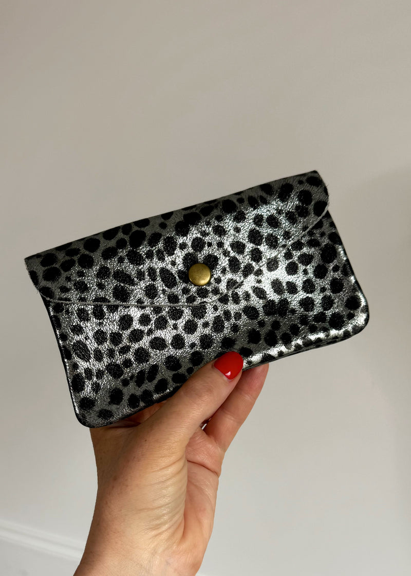 XL Leather coin purse - bronze leopard (Copy)-The Style Attic