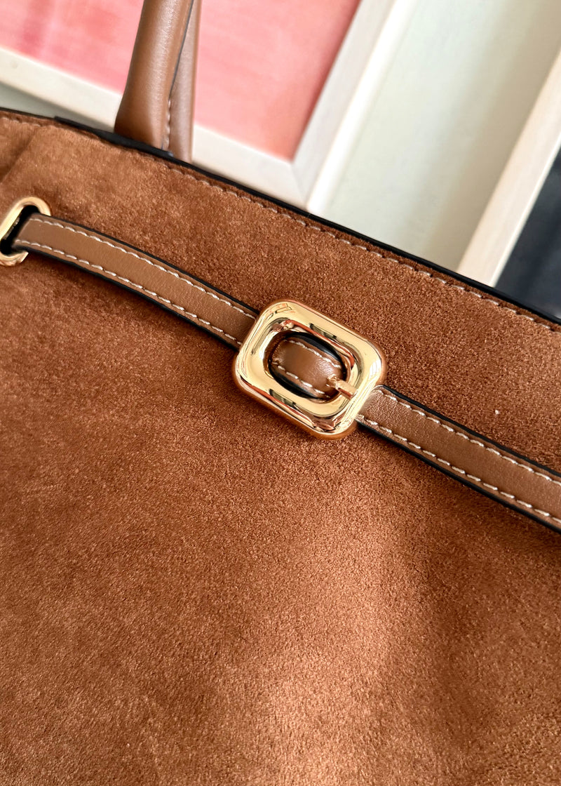 Yasmin tote bag - chocolate-The Style Attic