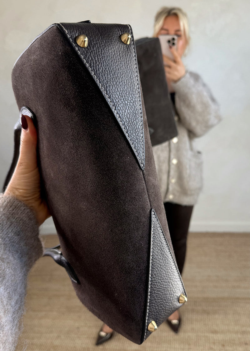 Zadie leather bag - merlot-The Style Attic