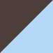 Chocolate/powder blue