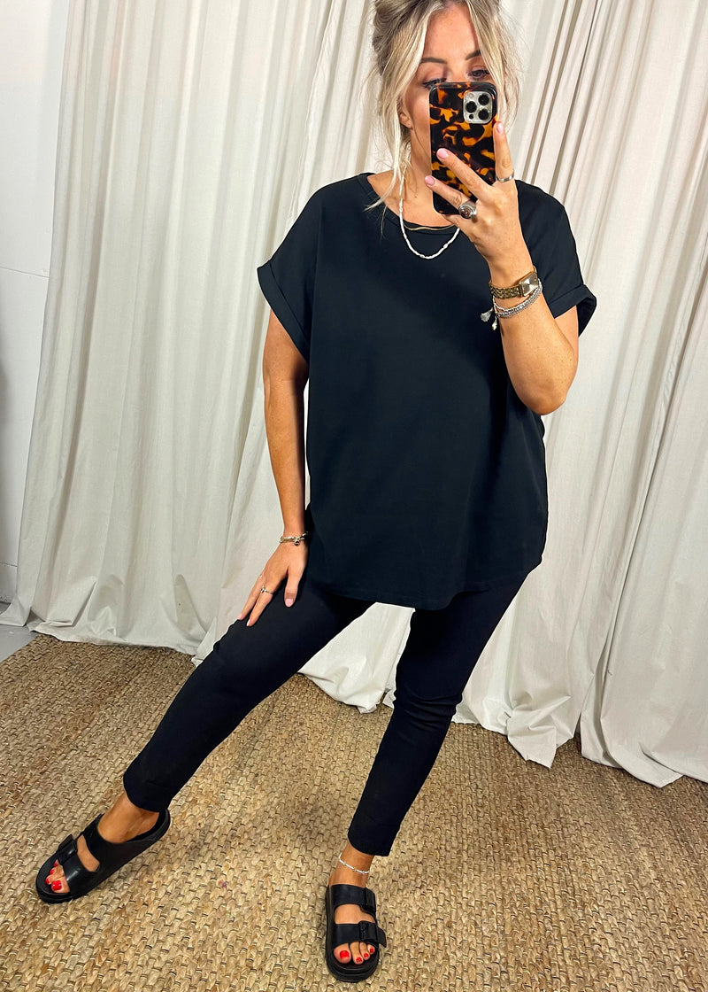 Smooth Magic Pants - Black-The Style Attic